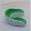 Pro Shield Double Layer Mouth Guard (White/Green, Senior)