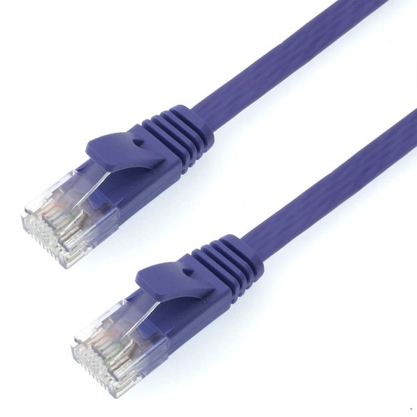 Horik LC30-507FB UTP Category 6A Flat 3m Purple LAN Cable