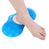 Shower Foot Scrubber Massager, Blue Silicone Foot Massage Cleaner Bath Shower Foot Massage Mat Pad with Pumice Scrub Stone Bathing Aid Foot Massage Exfoliating Foot Cleaner