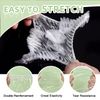 Shower Caps, MORGLES 100 PCS Clear Plastic Hair Caps Waterproof Disposable Shower Caps Plastic Hair Bath Caps Shower Caps Bulk for Women Hair Salon Home Use