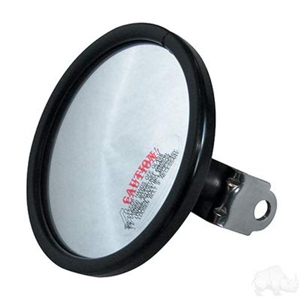 Universal Round Convex Golf Cart Mirror