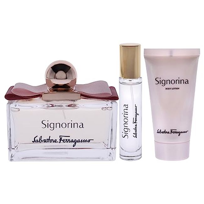  Salvatore Ferragamo Signorina Eau de Parfum Spray for Women,  3.4 Ounce : Signorina Salvatore Ferragamo : Beauty & Personal Care