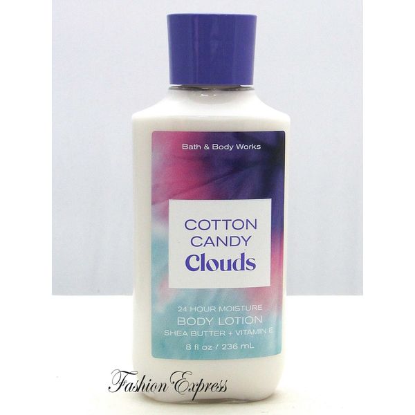 BATH & BODY WORKS COTTON CANDY CLOUDS BODY LOTION 8 FL OZ