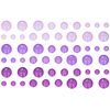 Doodlebug Sprinkles Adhesive Glitter Enamel Embellishments, Lilac