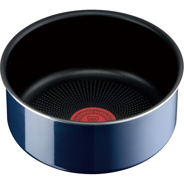 Tefal L43728 Ingenio Neo Royal Blue Intense Saucepan, 6.3 inches (16 cm), Gas Fire, Non-Stick Blue