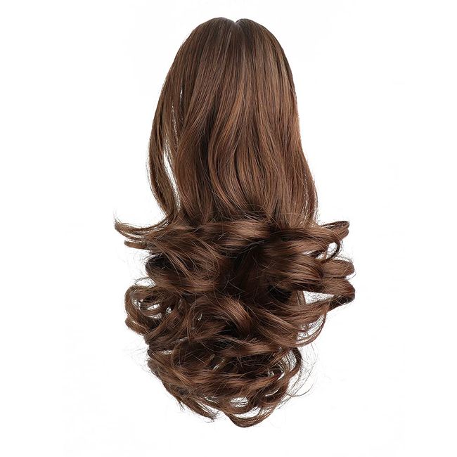 12 Piece Small Brown Wig Clips