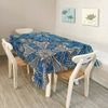 Walmsco Tablecloth Blue Bohemian Pattern Decor For Dining Room Kitchen Rectangular Table Cover 132 * 178cm