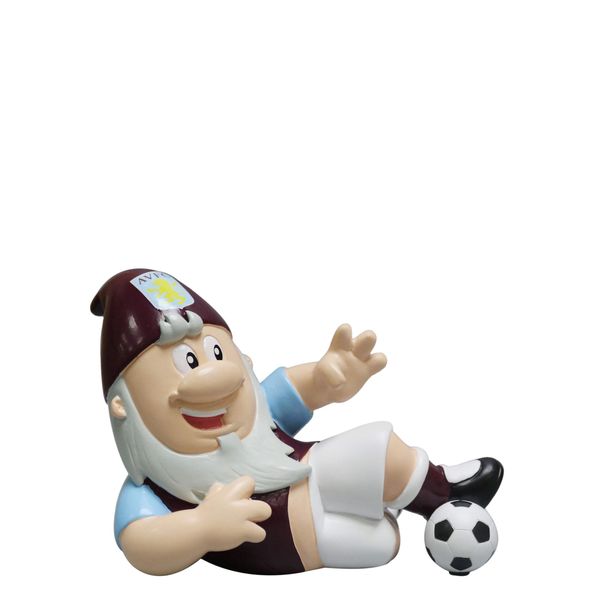 FOCO Official Aston Villa FC Sliding Tackle Football Garden Gnome