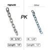 Highwild Target Mounting Kit AR500 Gong Targets Hanging Chain (2 Set)