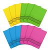 Korean Exfoliating Gloves, Exfoliating Towel, Colorful Korean Exfoliating Cloth (Yellow, Green, Blue, Rose)