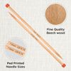 KnitPro 30 cm x 7 mm Basix Single Pointed Needles, Birch