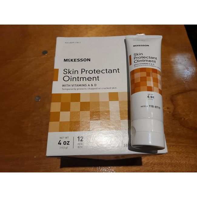 McKesson Skin Protectant 4 oz. Tube Unscented Ointment, 1 EA - 118-8719