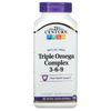 Triple Omega Complex 3-6-9, 90 Enteric Coated Softgels