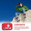 2-in-1 First Aid Kit (215 Piece Set) + 43 Piece Mini First Aid Kit -Includes ...