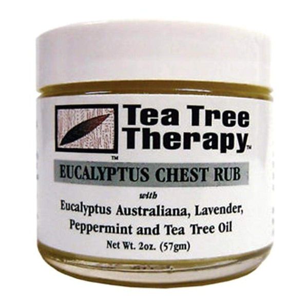 Tea Tree Therapy Australian Eucalyptus Breast Oil, Lavender Peppermint and Tea Tree 2 oz