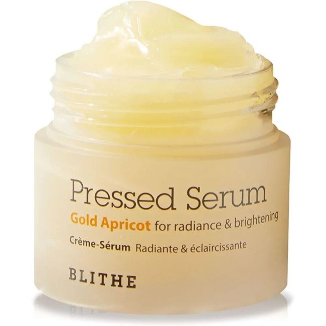 Blithe Pressed Serum Gold Apricot Niacinamide Moisturizer 0.74 fl oz