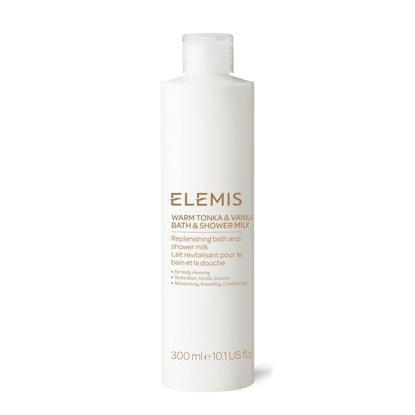 ELEMIS Warm Tonka & Vanilla Bath & Shower Milk