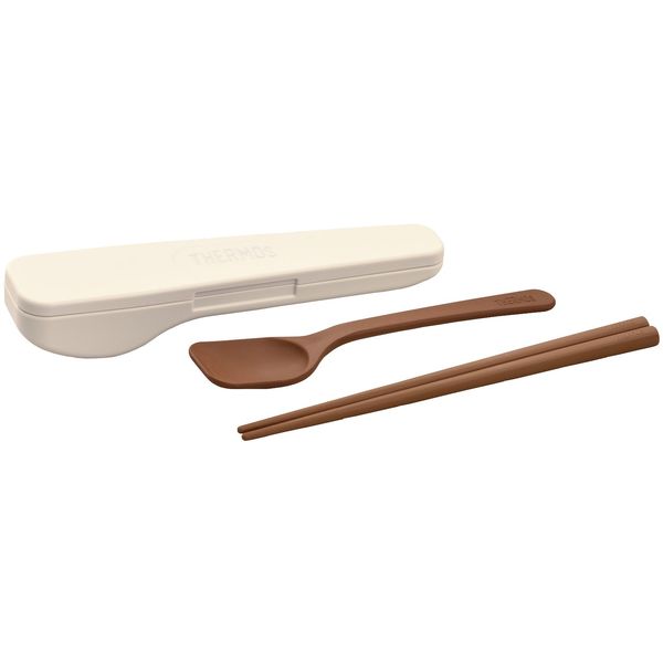 Thermos CPE-001 PWH Spoon & Chopsticks Set, Pure White