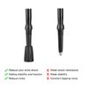 BornFeel Trekking Pole Replacement Tips 16 Pack Hiking Pole Rubber Tips Walking Stick Tips End Caps Protectors