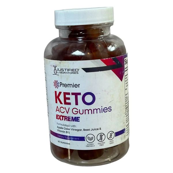 Keto Extreme ACV Gummies Apple Cider Vinegar 60 Gummies