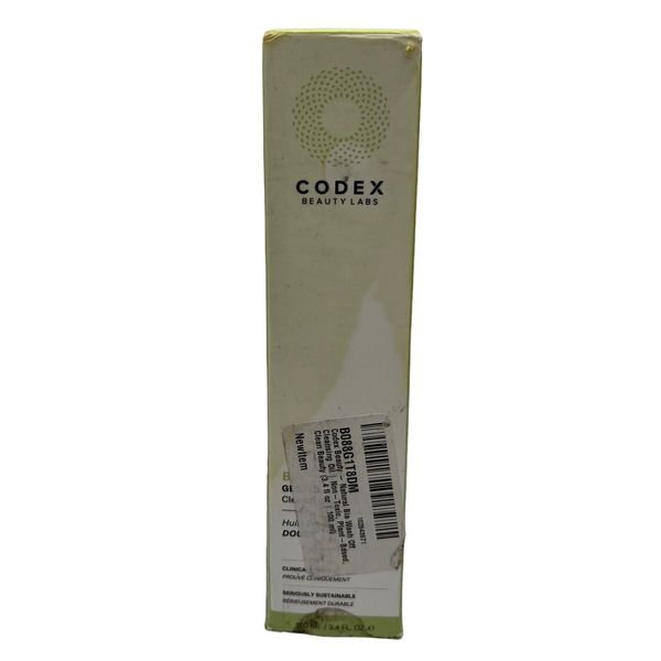 CODEX BIA Gentle Cleansing Oil 3.4oz FULL SIZE - BOX HAS DAMAGE SEE PICS