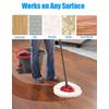 5 Pack Mop Replacement Heads ,Spin Mop Replacement Head Mop Refill Compatible for vileda Triangle Swivel Mops , Microfiber Swivel Mop Refill,Deep Clean,Machine Washable and Easy to Replace