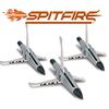 NEW ARCHERY PRODUCTS Spitfire Edge 100 Grain 1.75" Cutting Diameter 3-Blade Durable Precise Rear-Deploying Bow Hunting Broadhead - 3 Pack