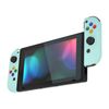 eXtremeRate DIY Replacement Shell Buttons for Nintendo Switch & Switch OLED, Light Cyan Custom Housing Case with Corlorful Button for Joycon Handheld Controller [Only the Shell, NOT the Joycon]