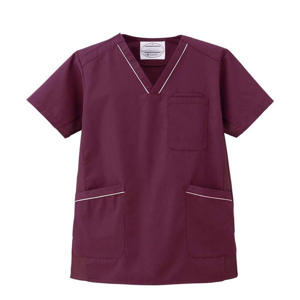 Nursery Stretch Scrubs, Not See-through, Medical, White Coat, Nursing, Women’s, Men's, wine,