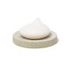 soil diatomaceous earth soap dish bath circle white