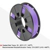 sourcing map 1.75mm Filaments PLA Light Purple 0.25KG Dimensional Accuracy +/- 0.05mm for 3D Printer