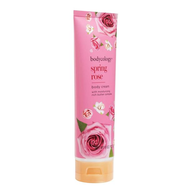 Bodycology spring rose body cream 8oz