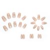 Turkalla Nail Tips, For Hands, 24 Pieces, 12 Different Sizes, 3D Feel, Heart, Mermaid, Easy to Apply, Reusable, False Nails, Gel Nails, Nail Stickers, Hands, Nail Art, Nail Parts, Stylish, Popular Design, Beginners, Coming-of-Age Ceremonies, Weddings, Rec