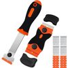 Razor  Scraper, 2 PCS Razor Scraper Tool for Removing Label, Registration Sticke