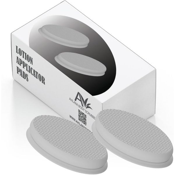 Avilana Lotion Applicator Pads for Long Handle Body Scrubber, 2 Replaceable EVA Pads for Even Lotion Application