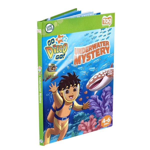 LeapFrog Tag Book: Go Diego Go! Underwater Mystery (Works with LeapReader)
