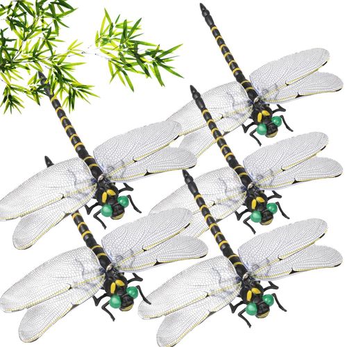 Ikiretmua Insect Repellent Dragonfly, Insect Repellent, Dragonfly, 4.7 inches (12 cm), Insect Repellent Goods, Veland, Screen Door, Fishing, Mountain Climbing, Entryway, Camping, Outdoor, Decoration,