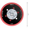 Bosch Professional 1x Expert Multihole Backing Pad Universal (Version Medium, Ø 125 mm, Accessories Random Orbital Sander)