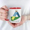 CafePress Timid Agility Corgi Mug 11 oz (325 ml) Ceramic Coffee Mug