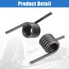 X AUTOHAUX Car Trailer Ramp Spring Trailer Coil Spring Left and Right Side Replacement 1 Pair