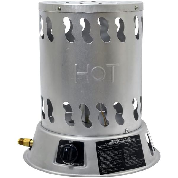 25,000 BTU MH25CVX Propane Gas Convection Heater for Construction Sites, Garages