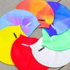 Maru Multi-Coloured Silicone Swim hat (Unisex, One Size Fits Most) (Yellow)