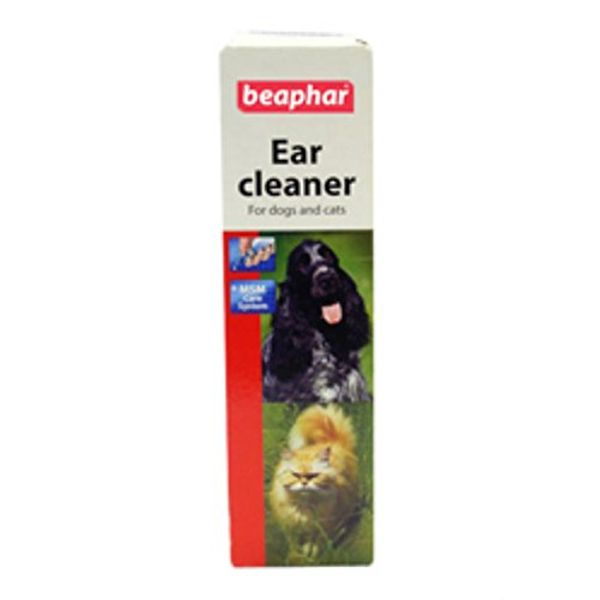 Beaphar Ear Cleaner Dog 50ml pack of 3