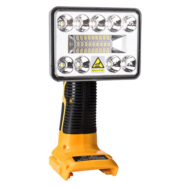 Flashlight for Dewalt 20v Max Battery Portable 9W 1000LM Cordless LED Work Light