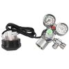Finest-Filters Twin Gauge CO2 Controller Vertical (Face-Up) CO2 Pressure Indicator