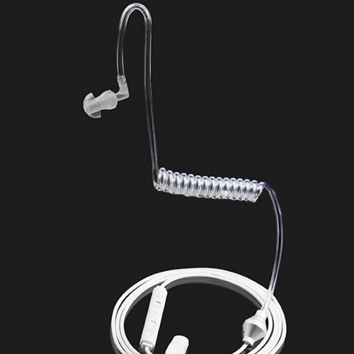Tiardey Wired In-Ear Headsets,Audio-Visual Air Tube Security Earpiece with 3.5mm jack for Mobile Phone