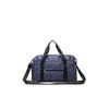Leopard Print Duffel Bag (Blue)