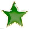 Coloured Star Badge ideal for schools (Green)