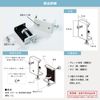 Glam Style Roll Screen Horizontal Blinds Only For Wood Frame Rail Mounting Brackets 2 Pcs