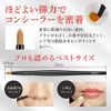 Beakers MC Collection MEIKO Concealer Brush, Makeup Brush, Concealer, Professional Specifications, Flat Brush, Made in Japan, Beakers